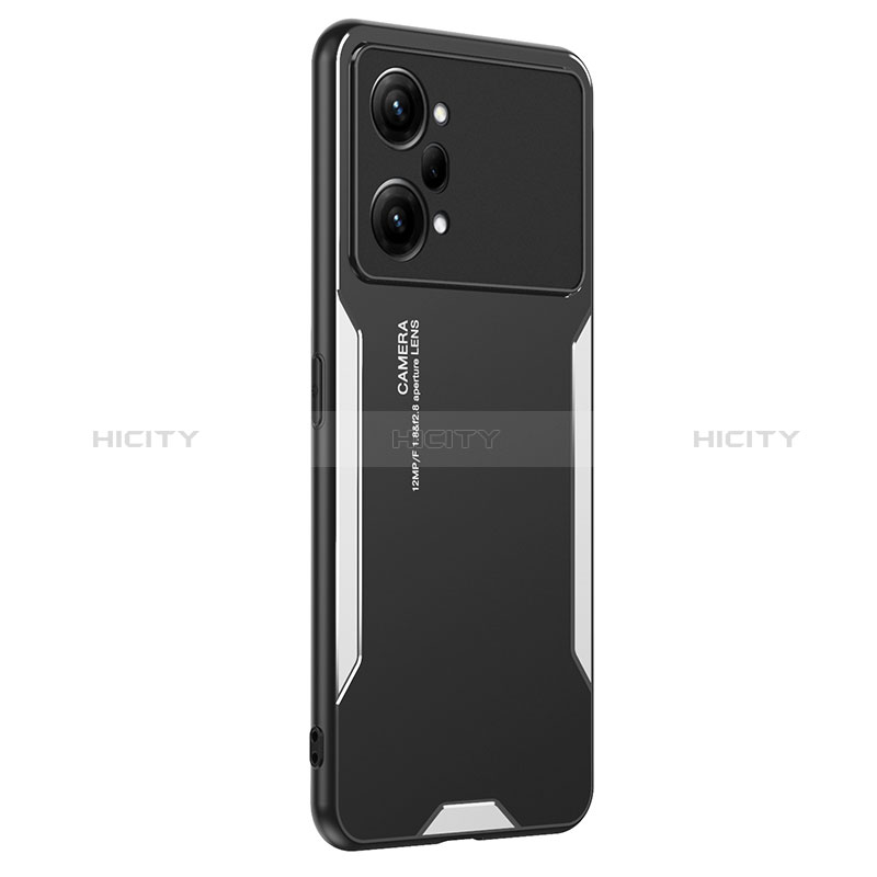 Custodia Lusso Alluminio e Silicone Laterale Cover PB1 per Oppo K10 Pro 5G