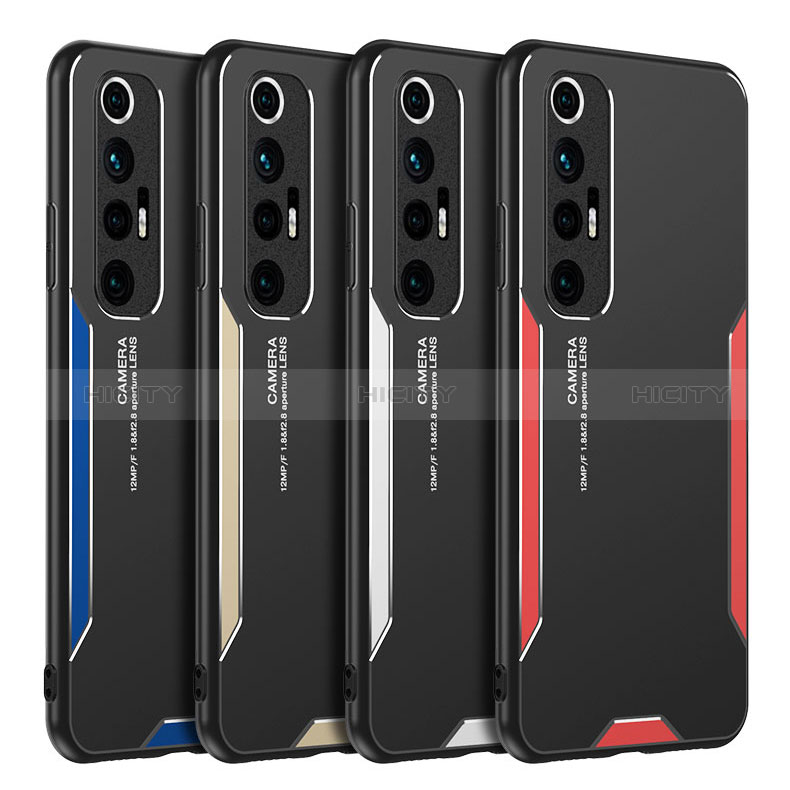 Custodia Lusso Alluminio e Silicone Laterale Cover per Xiaomi Mi 10S 5G