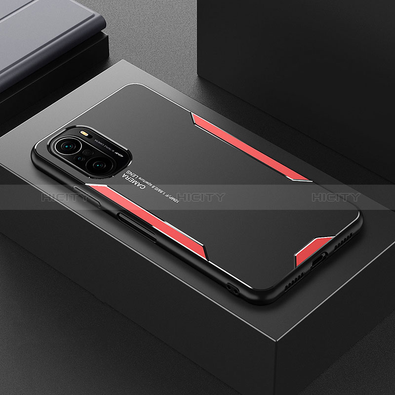 Custodia Lusso Alluminio e Silicone Laterale Cover per Xiaomi Mi 11i 5G