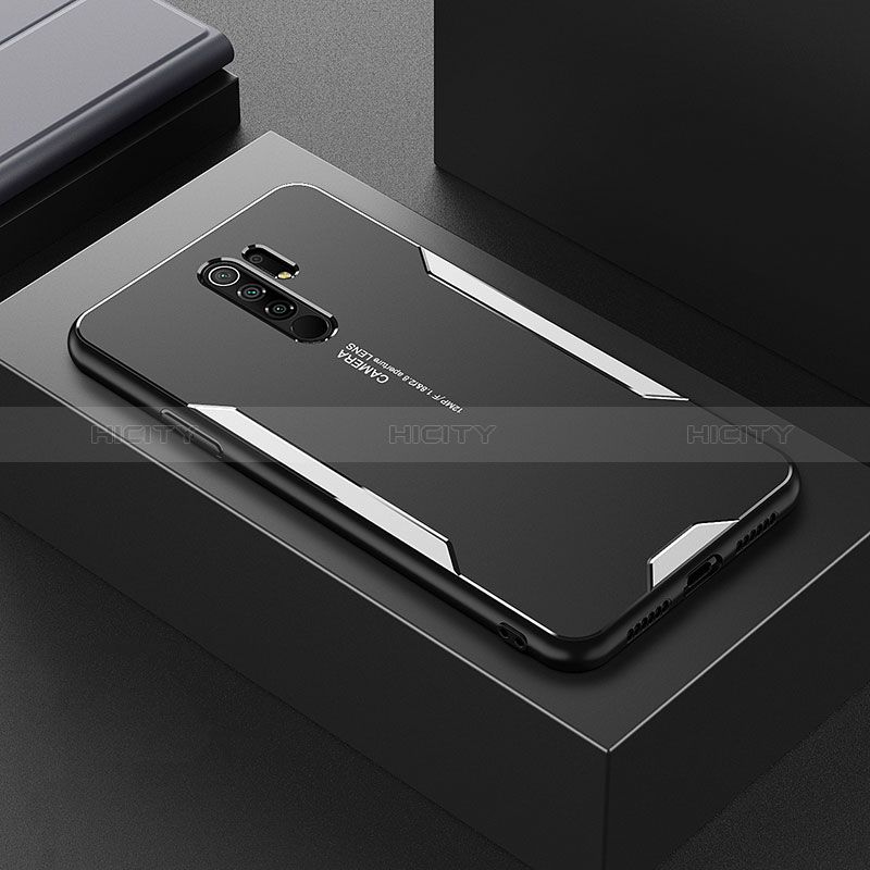 Custodia Lusso Alluminio e Silicone Laterale Cover per Xiaomi Poco M2