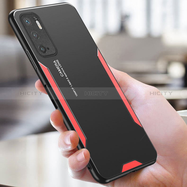 Custodia Lusso Alluminio e Silicone Laterale Cover per Xiaomi POCO M3 Pro 5G