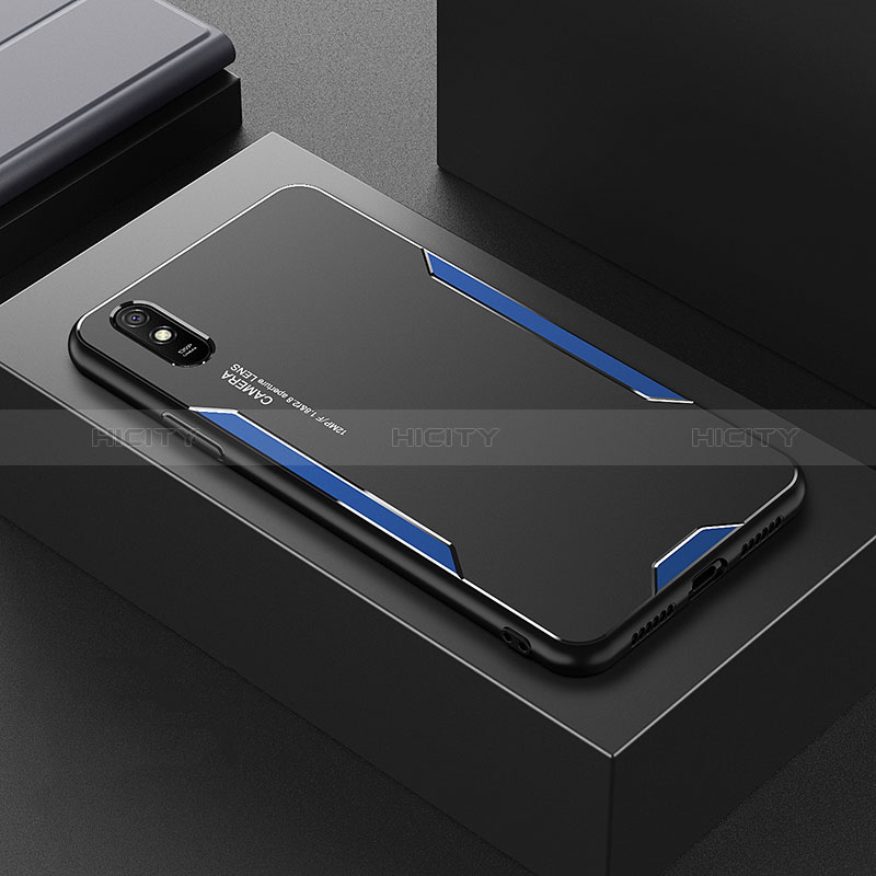 Custodia Lusso Alluminio e Silicone Laterale Cover per Xiaomi Redmi 9AT