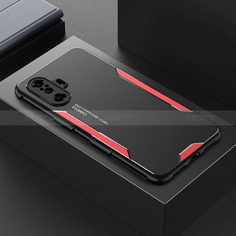 Custodia Lusso Alluminio e Silicone Laterale Cover per Xiaomi Redmi K40 Gaming 5G