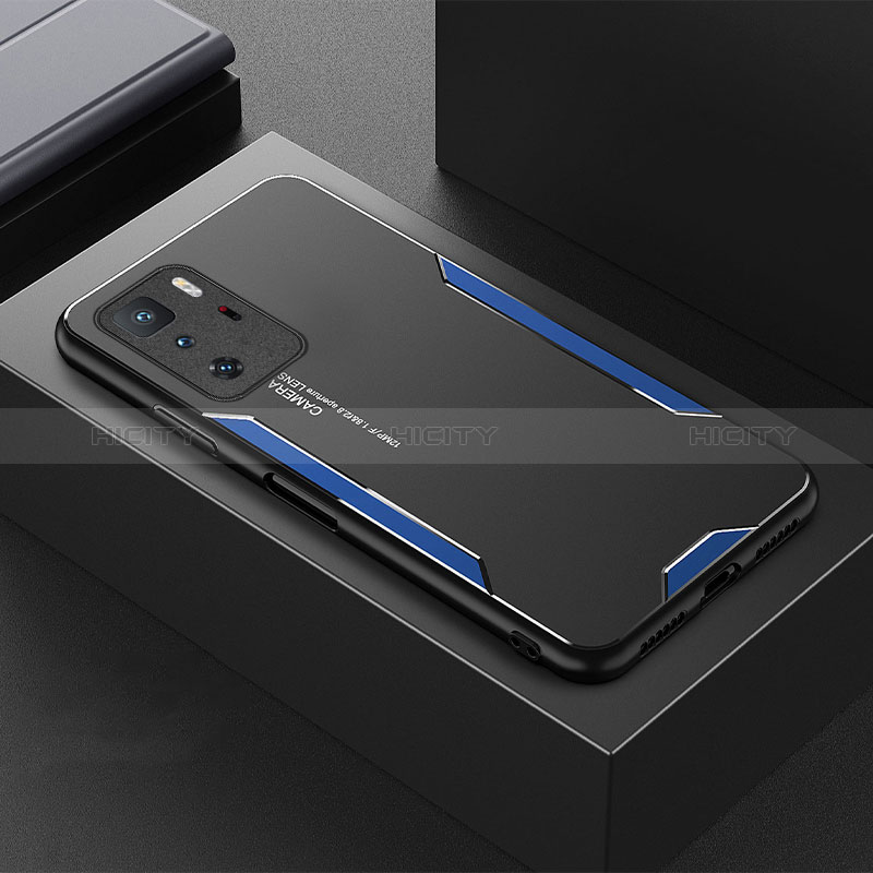 Custodia Lusso Alluminio e Silicone Laterale Cover per Xiaomi Redmi Note 10 Pro 5G