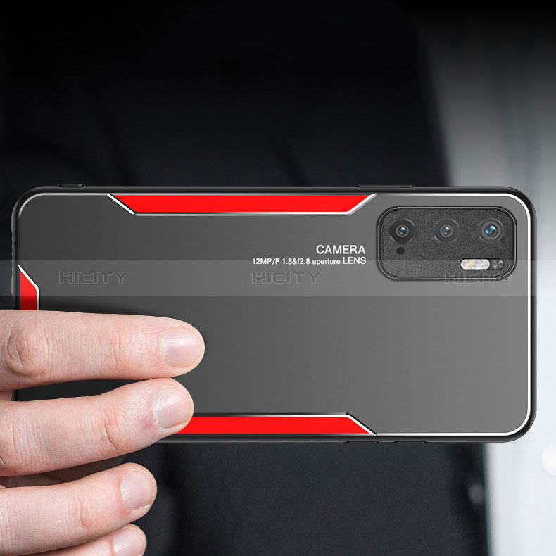 Custodia Lusso Alluminio e Silicone Laterale Cover per Xiaomi Redmi Note 11 SE 5G