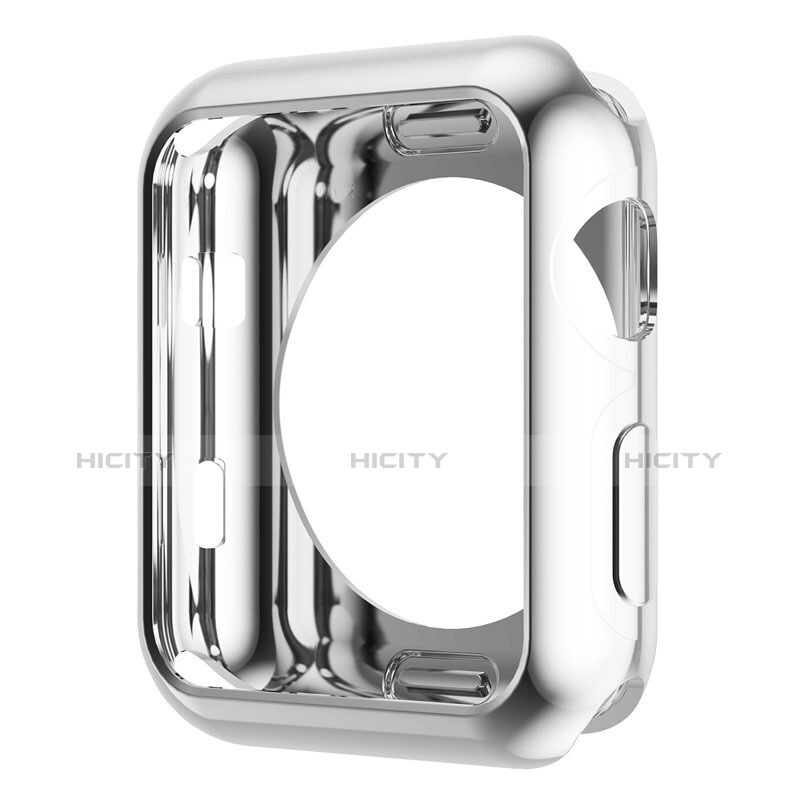 Custodia Lusso Alluminio Laterale A01 per Apple iWatch 2 42mm Argento