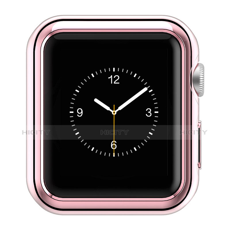 Custodia Lusso Alluminio Laterale A01 per Apple iWatch 2 42mm Rosa