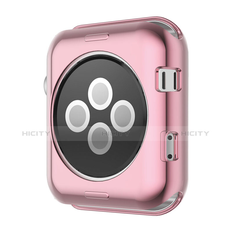 Custodia Lusso Alluminio Laterale A01 per Apple iWatch 2 42mm Rosa