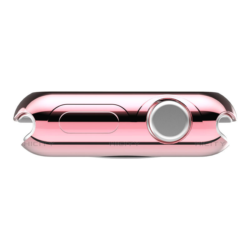 Custodia Lusso Alluminio Laterale A01 per Apple iWatch 2 42mm Rosa