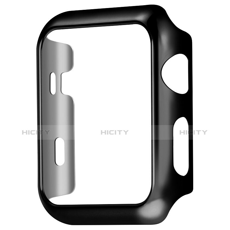 Custodia Lusso Alluminio Laterale C03 per Apple iWatch 3 38mm Nero