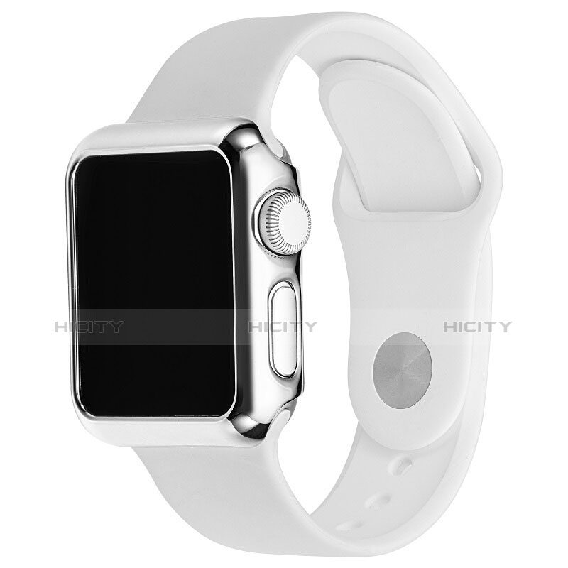 Custodia Lusso Alluminio Laterale C03 per Apple iWatch 38mm Argento