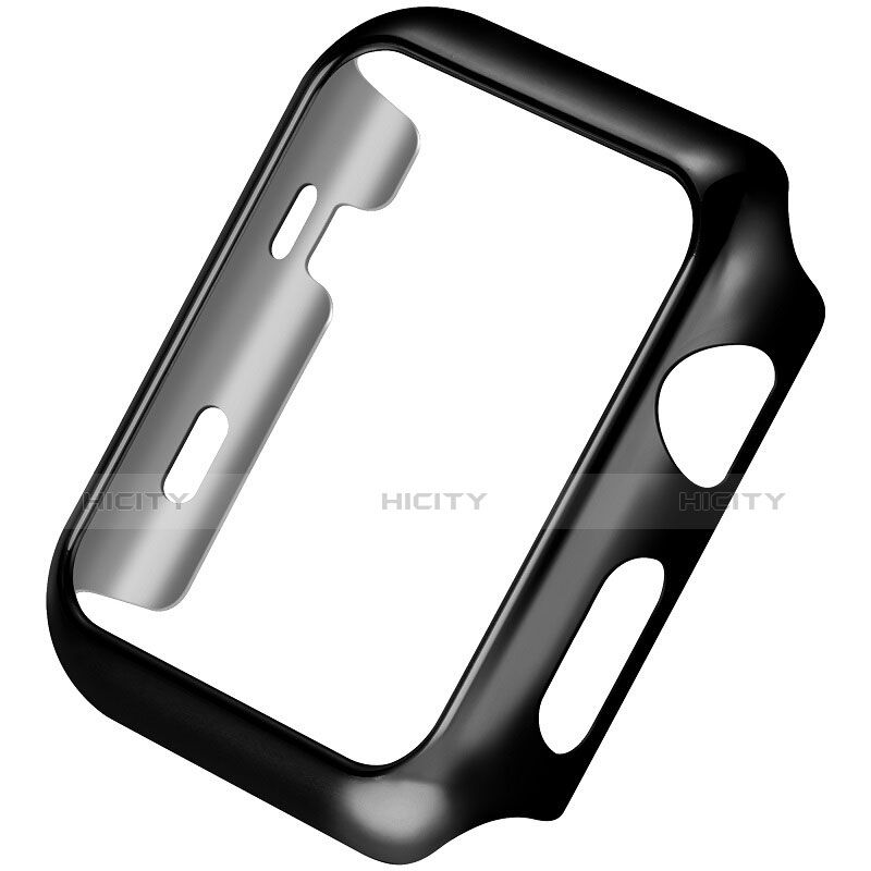 Custodia Lusso Alluminio Laterale C03 per Apple iWatch 42mm Nero