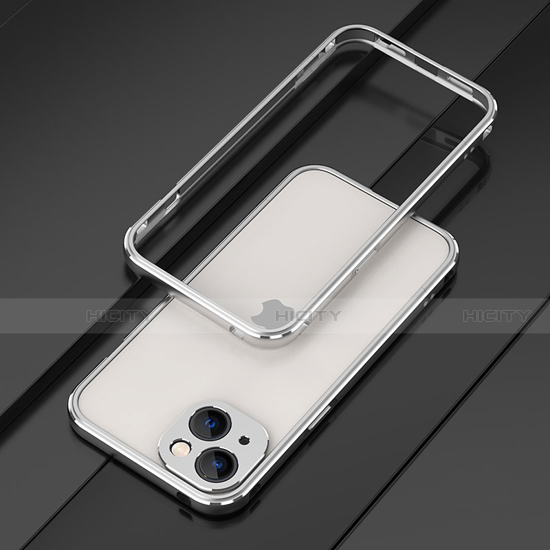 Custodia Lusso Alluminio Laterale Cover A01 per Apple iPhone 14 Plus