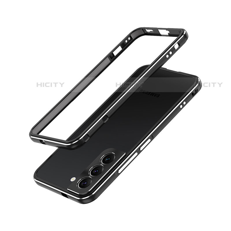 Custodia Lusso Alluminio Laterale Cover A01 per Samsung Galaxy S21 5G