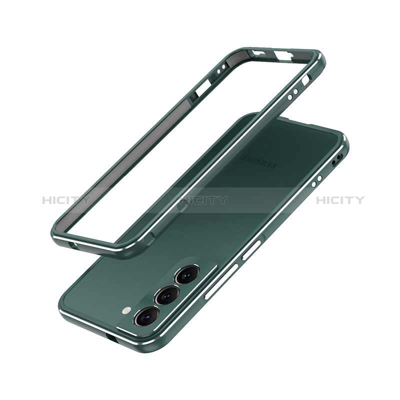 Custodia Lusso Alluminio Laterale Cover A01 per Samsung Galaxy S24 5G