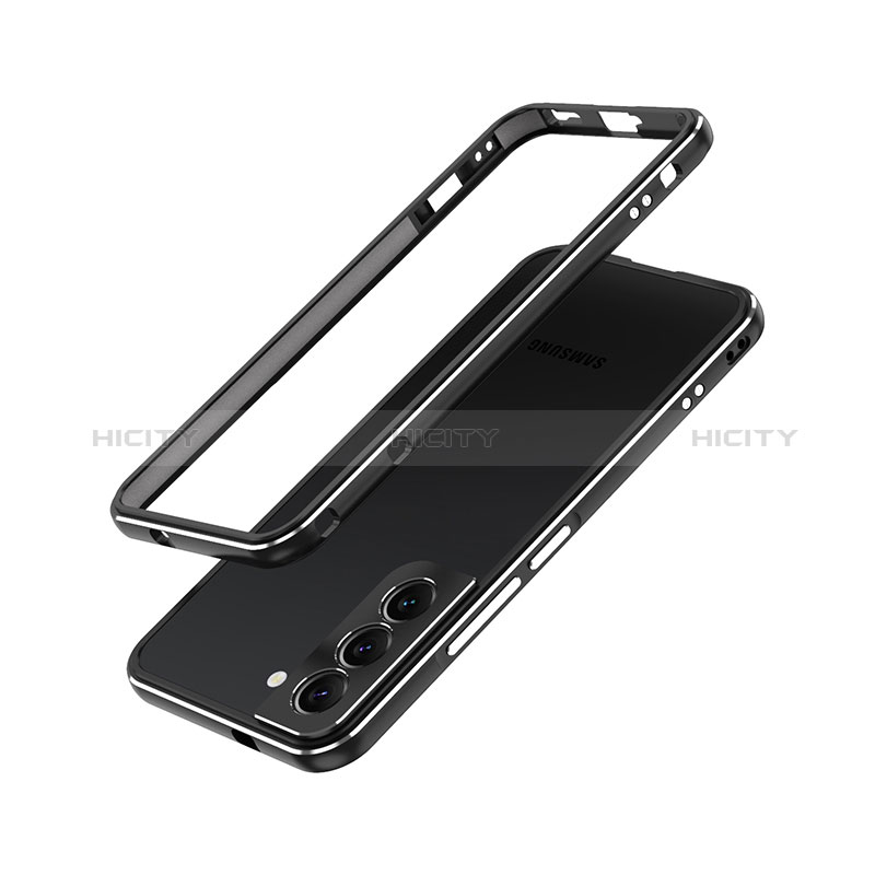 Custodia Lusso Alluminio Laterale Cover A01 per Samsung Galaxy S24 5G