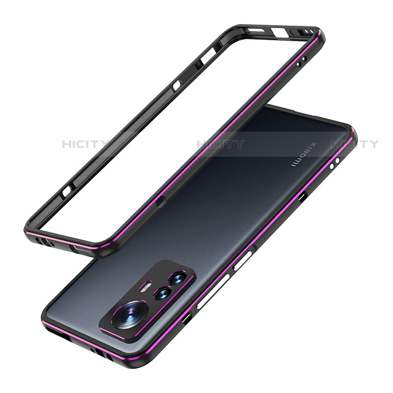 Custodia Lusso Alluminio Laterale Cover A01 per Xiaomi Mi 12 Pro 5G