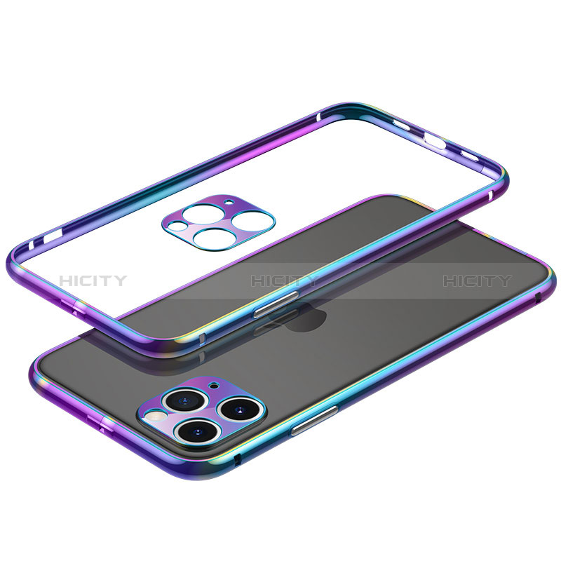 Custodia Lusso Alluminio Laterale Cover JL2 per Apple iPhone 13 Pro Colorato