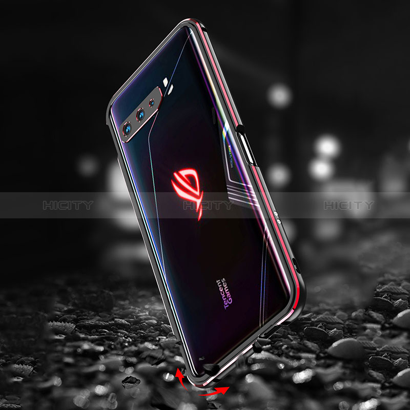 Custodia Lusso Alluminio Laterale Cover JZ1 per Asus ROG Phone 3