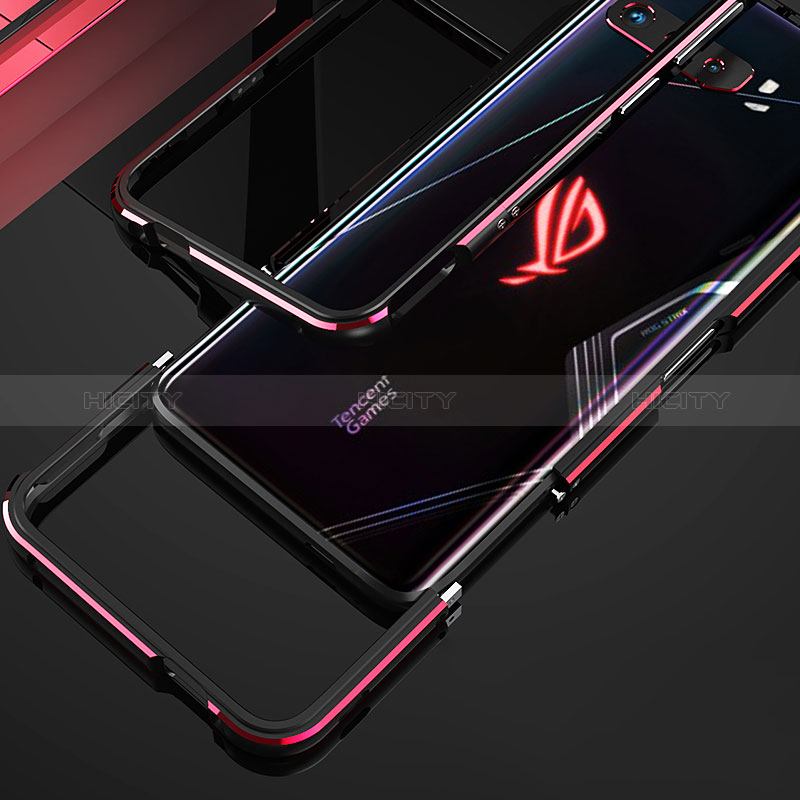 Custodia Lusso Alluminio Laterale Cover JZ1 per Asus ROG Phone 3