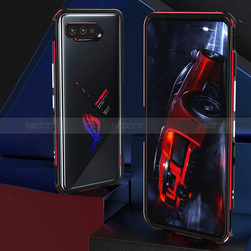 Custodia Lusso Alluminio Laterale Cover JZ1 per Asus ROG Phone 5 Pro