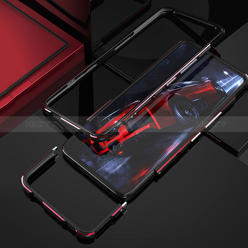 Custodia Lusso Alluminio Laterale Cover JZ1 per Asus ROG Phone 5 Pro