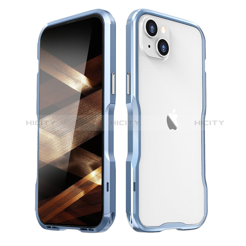 Custodia Lusso Alluminio Laterale Cover LF2 per Apple iPhone 15