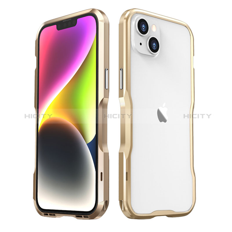 Custodia Lusso Alluminio Laterale Cover LF3 per Apple iPhone 13