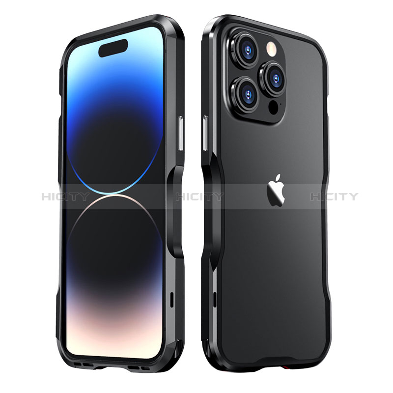 Custodia Lusso Alluminio Laterale Cover LF3 per Apple iPhone 14 Pro