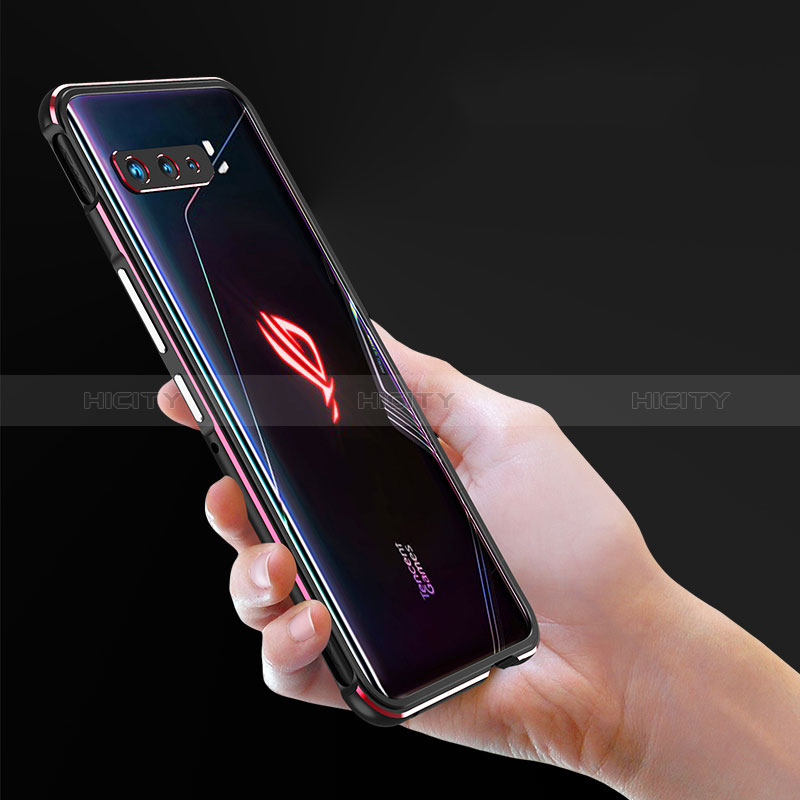 Custodia Lusso Alluminio Laterale Cover per Asus ROG Phone 3