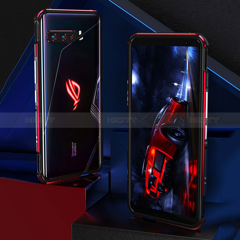 Custodia Lusso Alluminio Laterale Cover per Asus ROG Phone 3