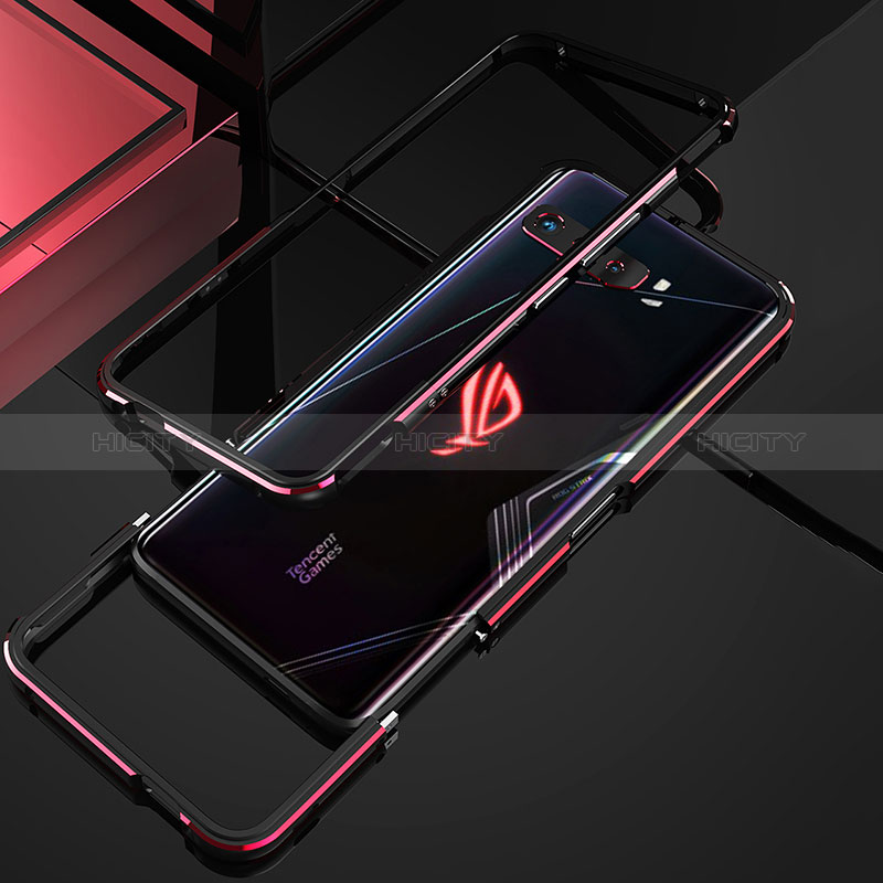 Custodia Lusso Alluminio Laterale Cover per Asus ROG Phone 3