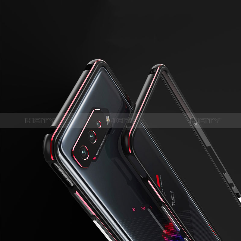 Custodia Lusso Alluminio Laterale Cover per Asus ROG Phone 5 Pro