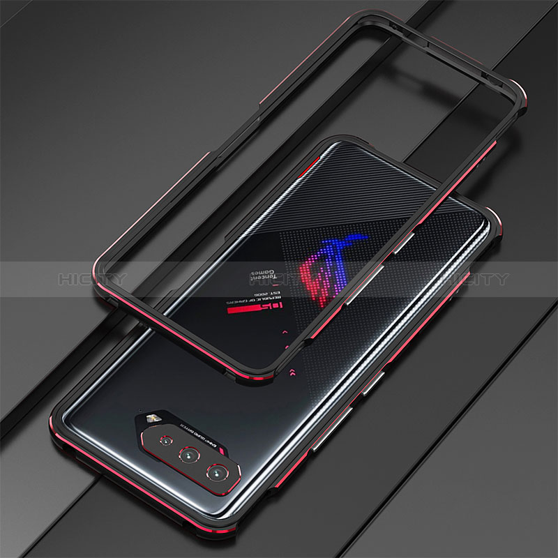 Custodia Lusso Alluminio Laterale Cover per Asus ROG Phone 5 ZS673KS