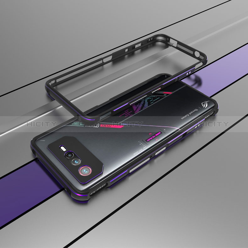 Custodia Lusso Alluminio Laterale Cover per Asus ROG Phone 6