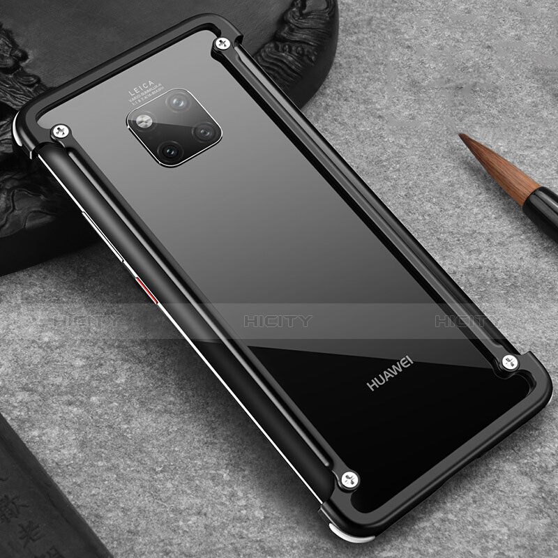 Custodia Lusso Alluminio Laterale Cover per Huawei Mate 20 Pro