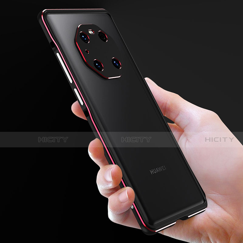 Custodia Lusso Alluminio Laterale Cover per Huawei Mate 40 Pro