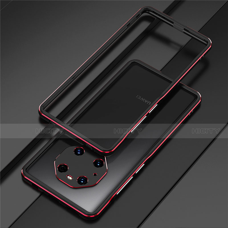 Custodia Lusso Alluminio Laterale Cover per Huawei Mate 40E Pro 5G