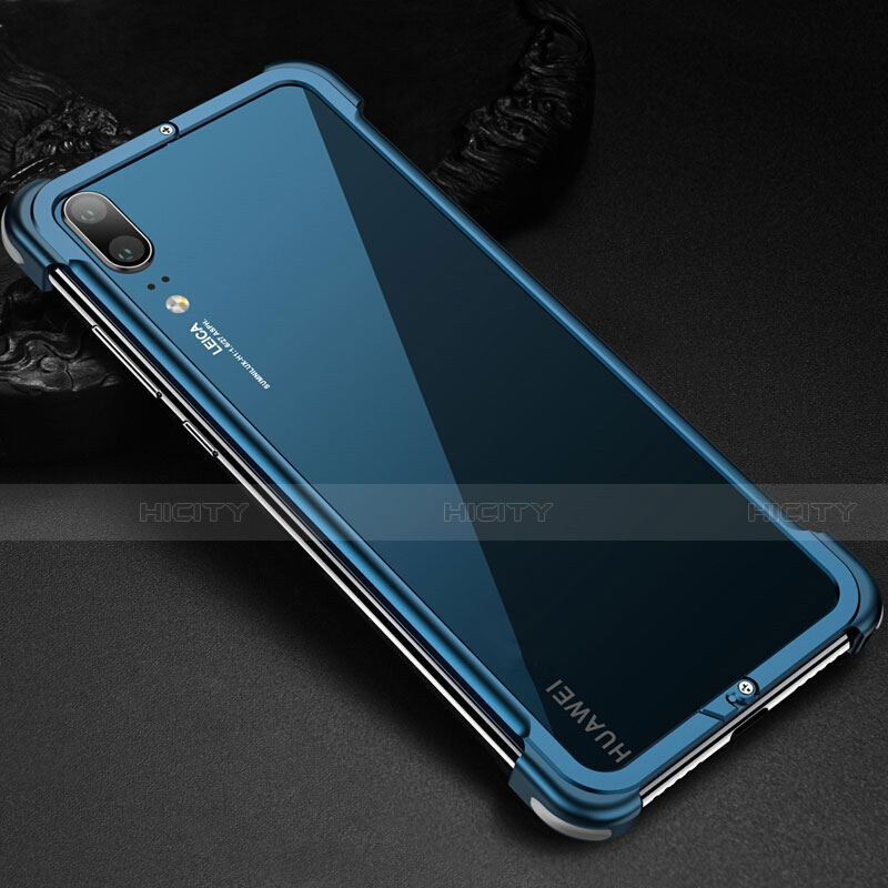 Custodia Lusso Alluminio Laterale Cover per Huawei P20