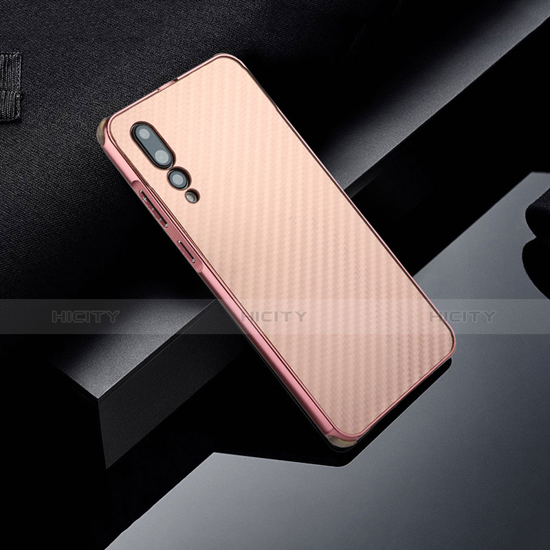 Custodia Lusso Alluminio Laterale Cover per Huawei P20 Pro