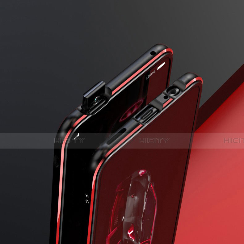 Custodia Lusso Alluminio Laterale Cover per Huawei Y9 Prime (2019)