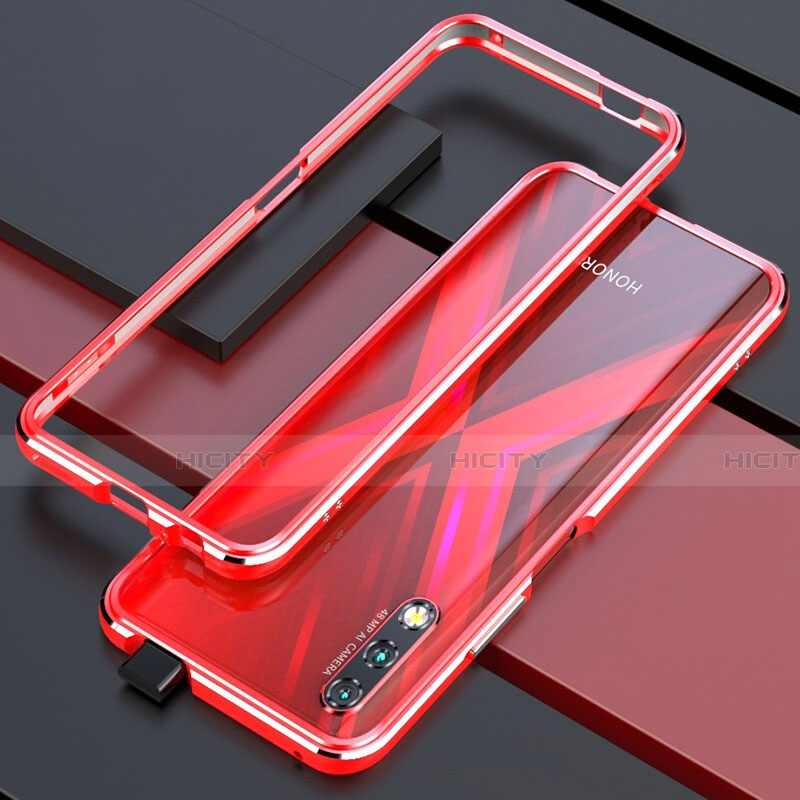 Custodia Lusso Alluminio Laterale Cover per Huawei Y9 Prime (2019)