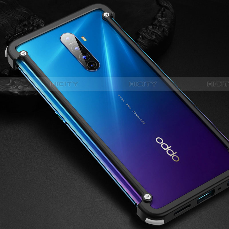 Custodia Lusso Alluminio Laterale Cover per Oppo Reno Ace