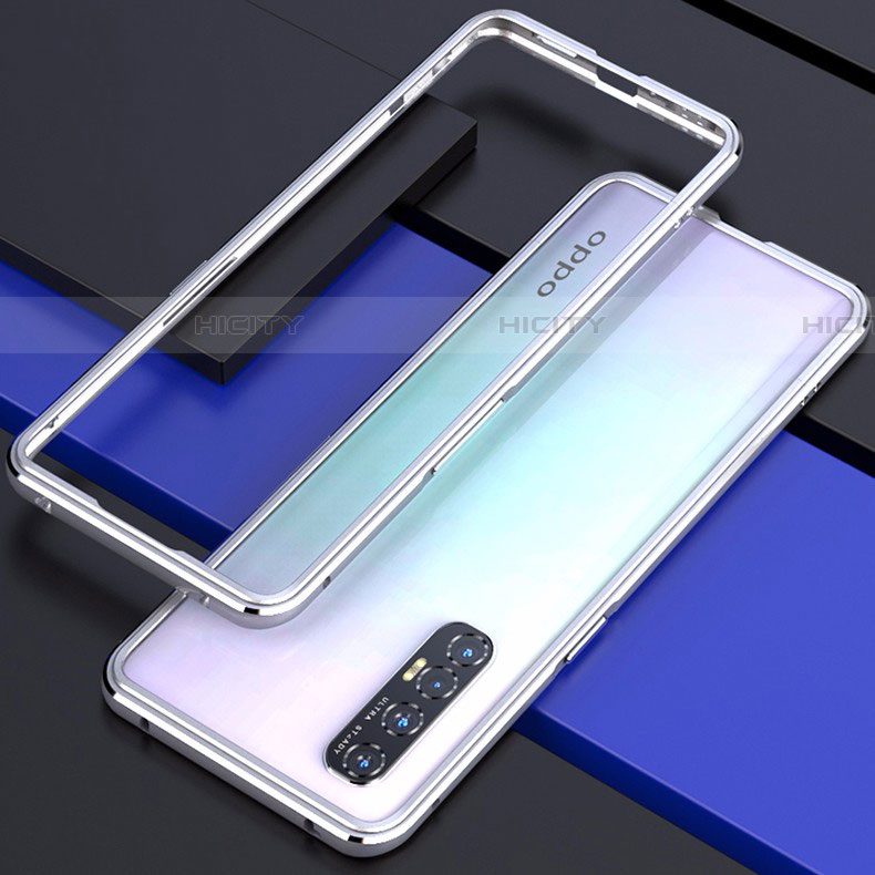 Custodia Lusso Alluminio Laterale Cover per Oppo Reno3 Pro