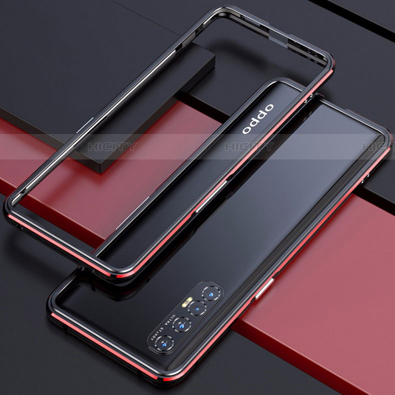 Custodia Lusso Alluminio Laterale Cover per Oppo Reno3 Pro