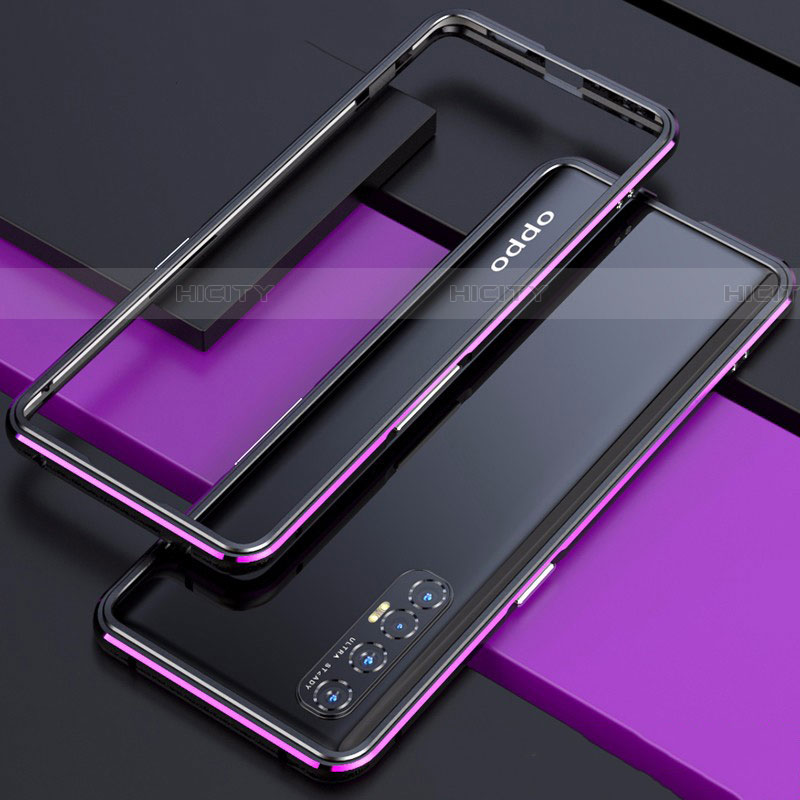 Custodia Lusso Alluminio Laterale Cover per Oppo Reno3 Pro