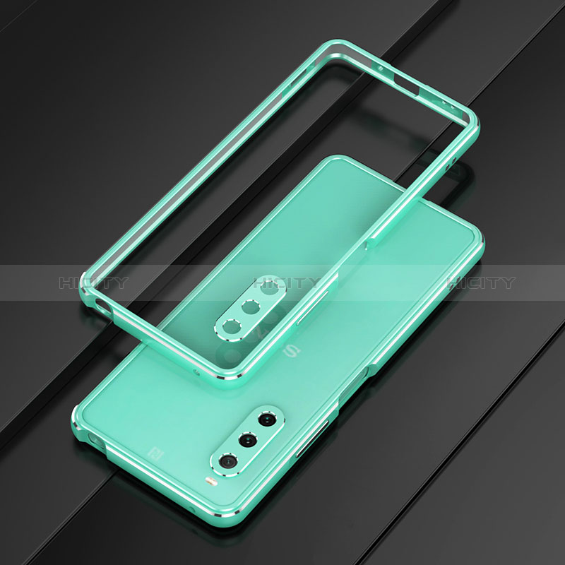 Custodia Lusso Alluminio Laterale Cover per Sony Xperia 10 V