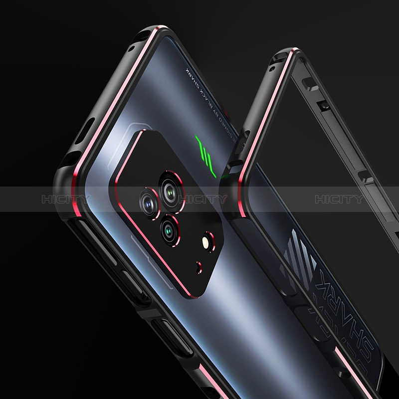 Custodia Lusso Alluminio Laterale Cover per Xiaomi Black Shark 5 Pro 5G