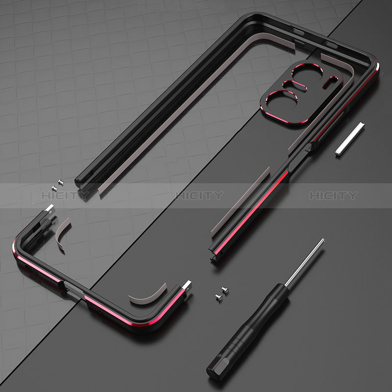 Custodia Lusso Alluminio Laterale Cover per Xiaomi Mi 11i 5G