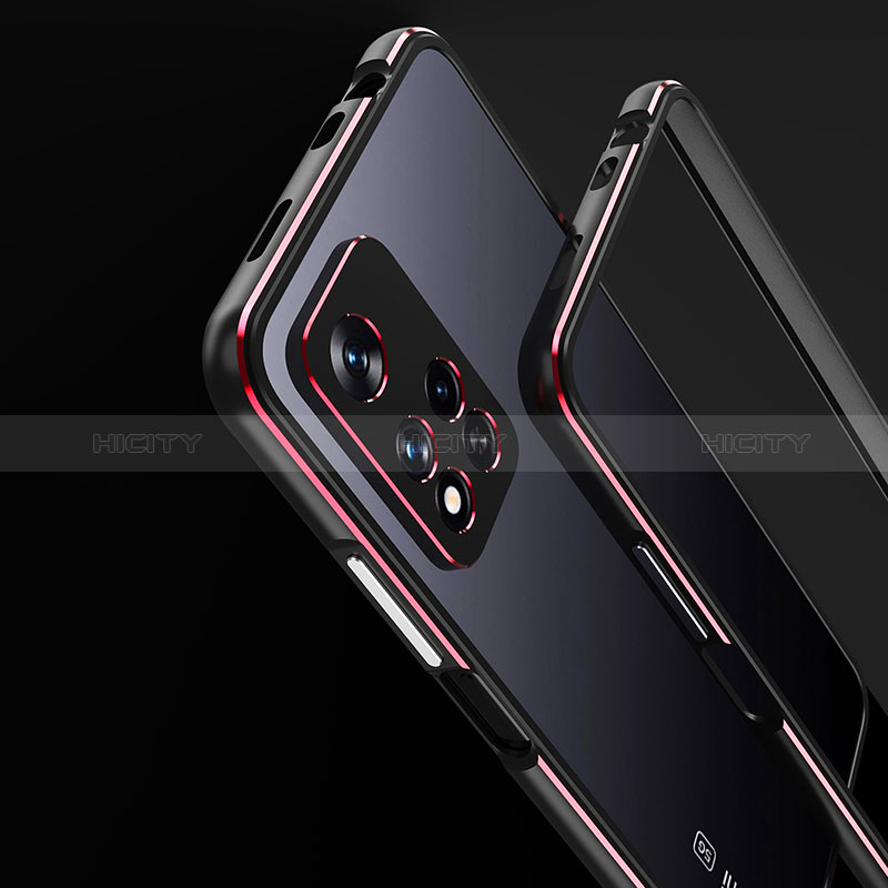 Custodia Lusso Alluminio Laterale Cover per Xiaomi Mi 11i 5G (2022)